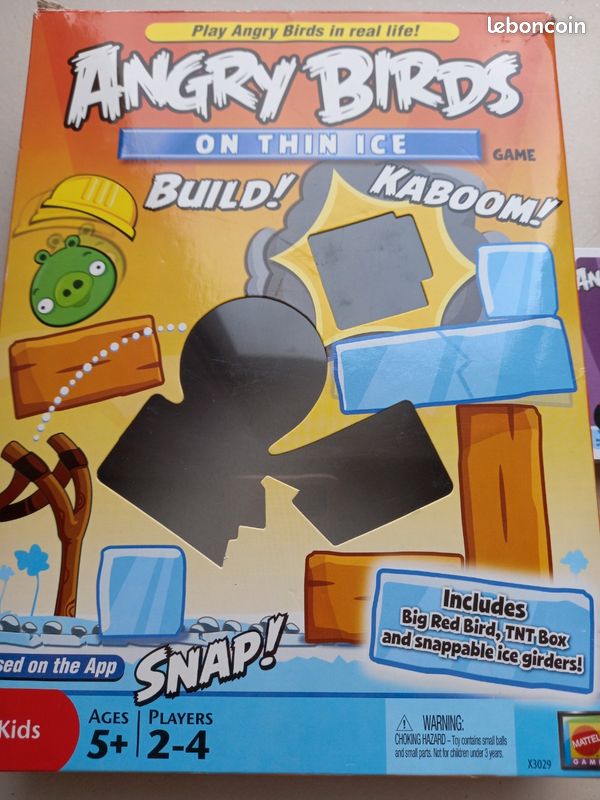Jeu de société Angry birds état neuf (image 1)