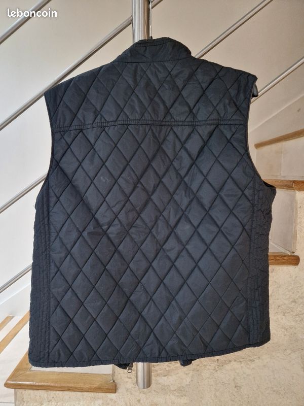 Veste sans manches Massimo Dutti taille 38 M noire Vêtements