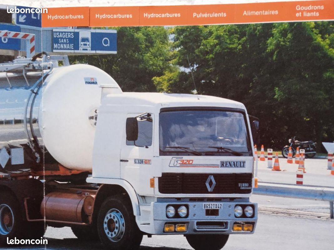 1988_ Camions RENAULT_ Cat. 16 p._" Trs CITERNIER "_ PARFAIT ÉTAT (image 3)