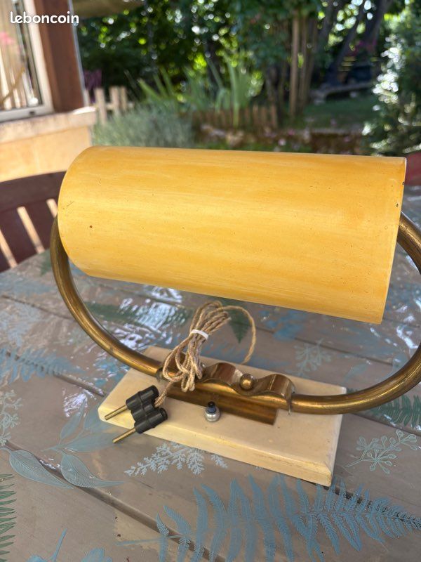 Lampe de bureau année 30/40 (image 1)