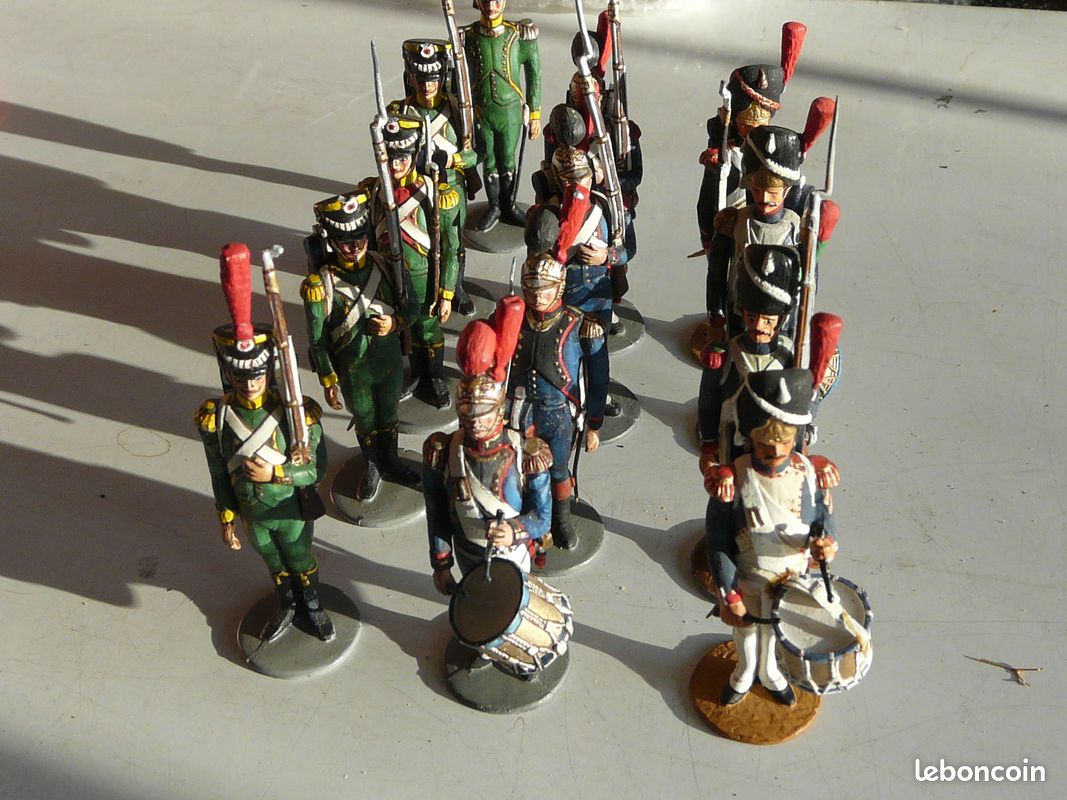 LOT DE 2 Figurines En Plomb A Monter Et A Peindre- EUR 25,00 - PicClick FR