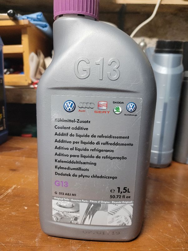 Liquide de refroidissement G13 VW - Équipement auto