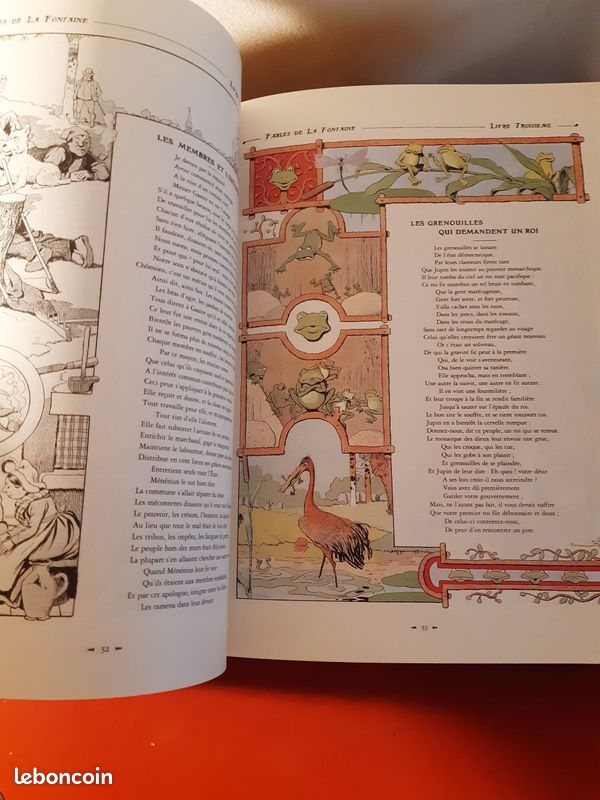 Fables de la Fontaine illustrées par Benjamin Rabier (image 5)