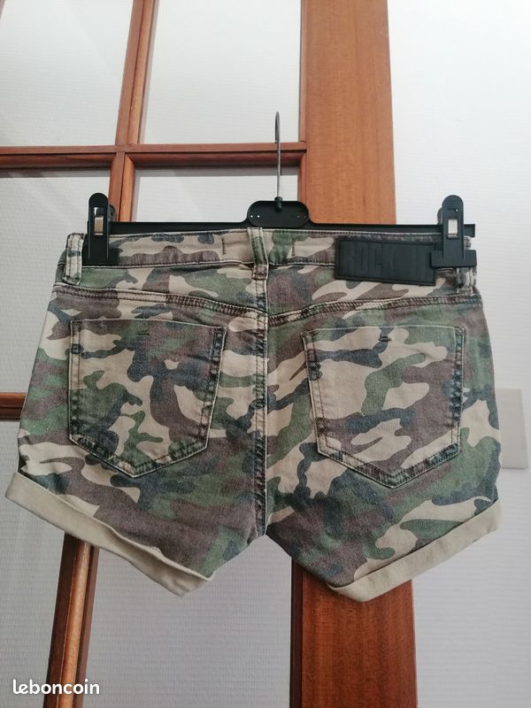 Short revers femme militaire 36 Tally Weijl Vêtements