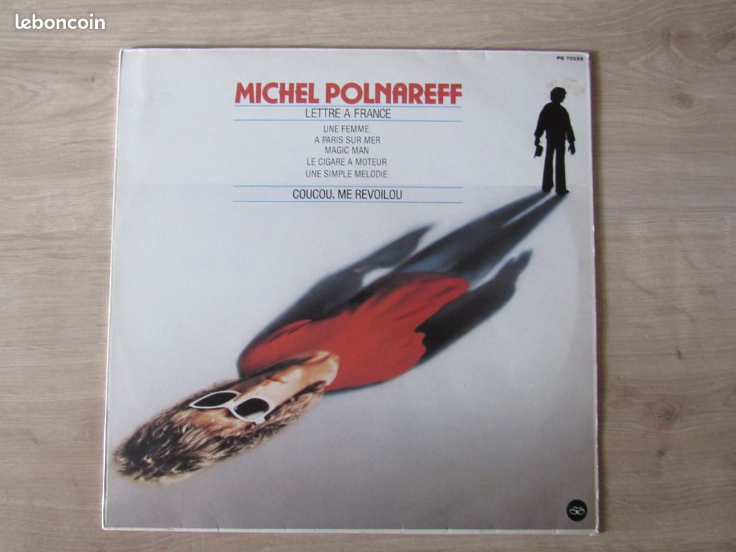 Album 33 T Michel Polnareff : Coucou, me revoilou 1978 (image 1)