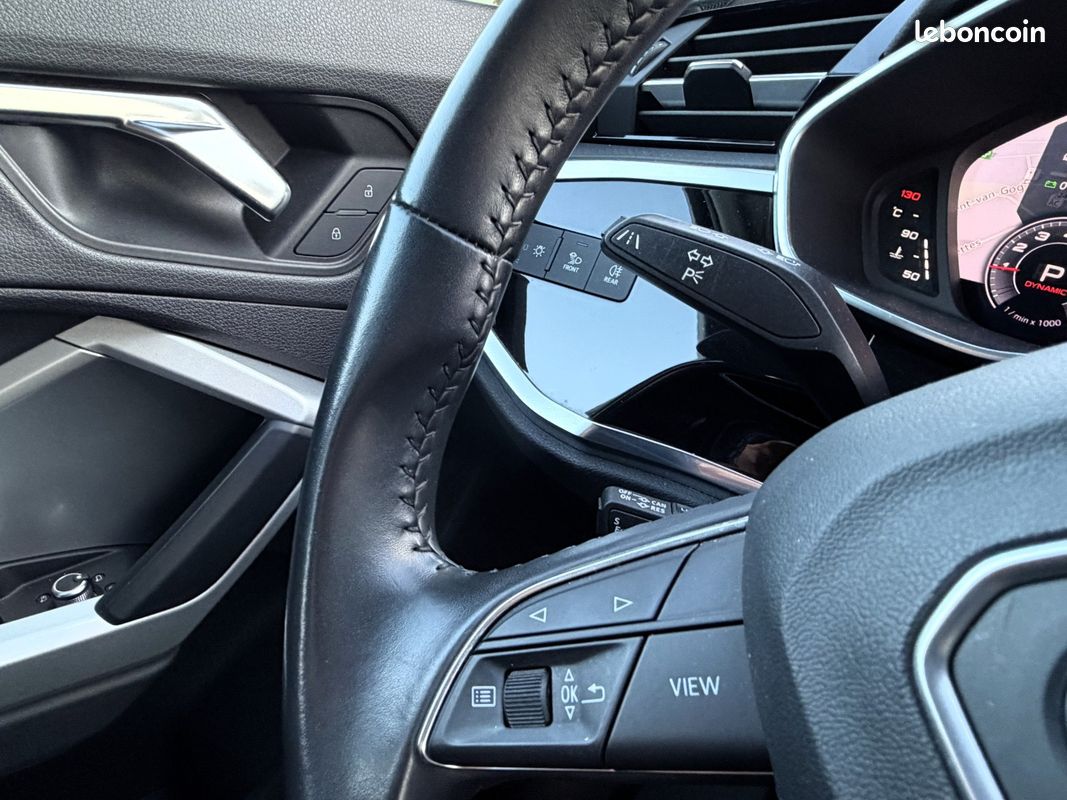 AUDI Q3 SPORTBACK 35 TFSI 150 ch S tronic 7 S line 1ère MAIN/CUIR/NAVI MMI/FULL LED/CAMERA/ACC/HISTORIQUE COMPLET/GAR (image 24)