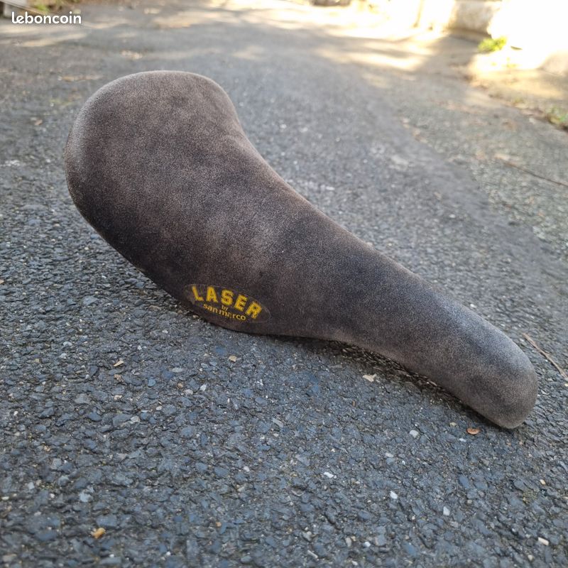 Selle De Course Vintage Cionlli - Acier Carbone NOS - Pour Vélo De Course