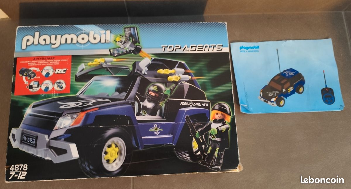 Playmobil 4878 Top agent 4X4 Robo gang (image 3)