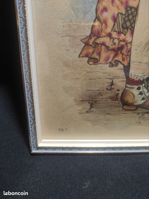 2 gravures sous cadre en verre (image 6)