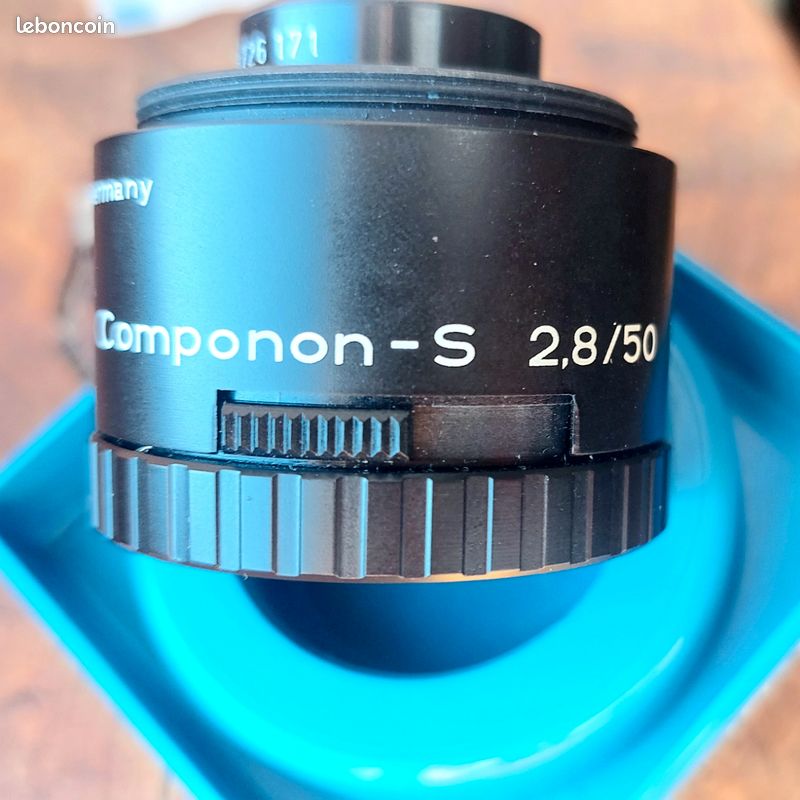 Ancien Objectif Schneider Kreuznach Componon-S 180mm F/5.6 Pour Agrandisseur – Très Bon état