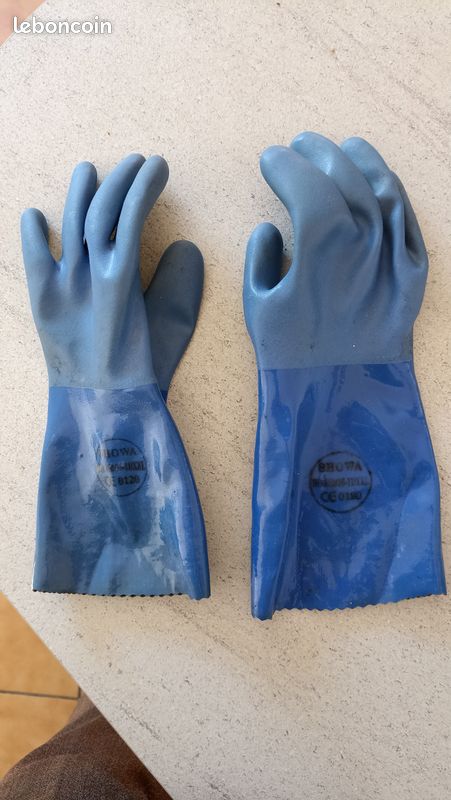 Gants SHOWA Protection produits corrosifs (image 1)
