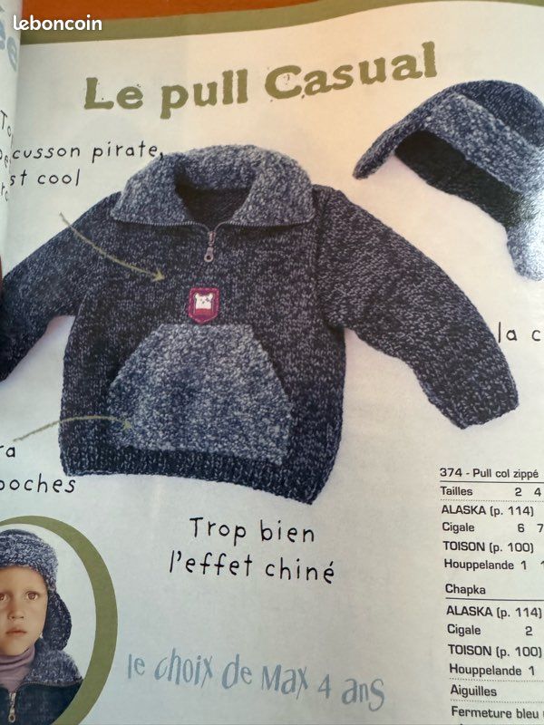 Livres tricot Bergère de France 2006/2007 (image 11)