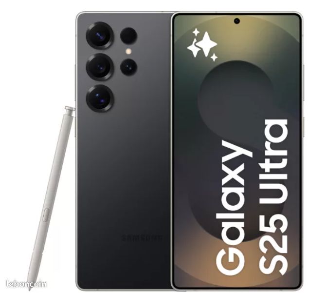 Smartphone SAMSUNG Galaxy S25 Ultra Noir Titane 256Go (image 1)