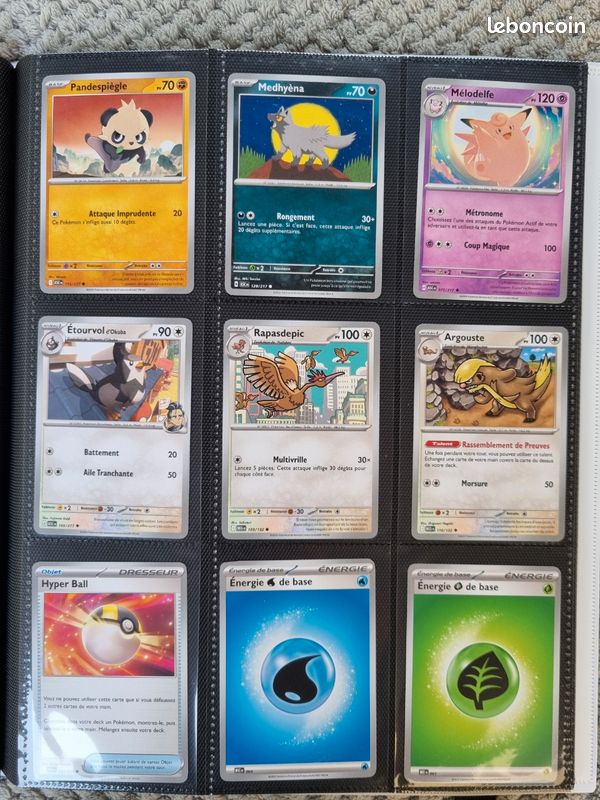 Blazing Tail Pack of 60 New and Official French Cards - Includes 5 Shiny Cards - No Double - No Energy Card
