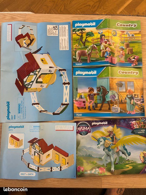 Lot Playmobil Country (dont Poney club + extension) (image 5)