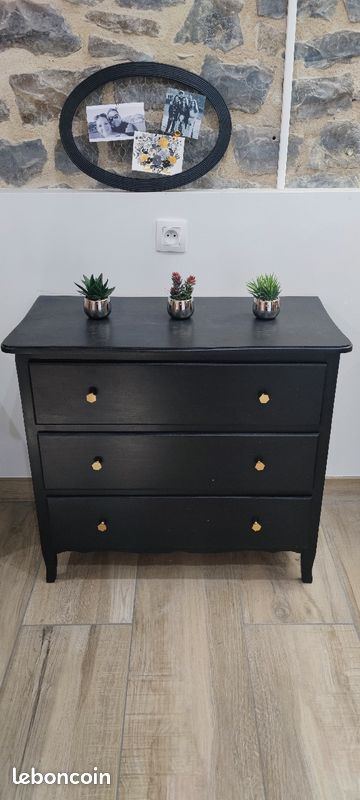 Commode noir (image 1)