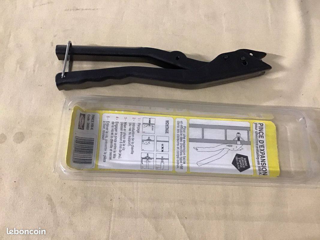 Pince d expansion pour cheville métallique (image 1)