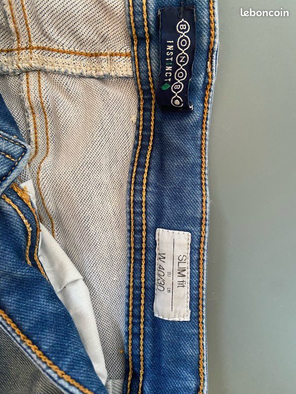 Jean homme bonobo Taille 40/30 (image 2)