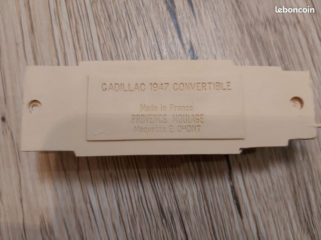 Cadillac Cabriolet 1947 – Kit Provence Moulage 1/43 – Miniature Occasion