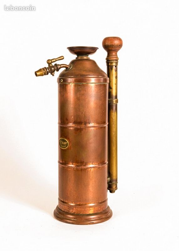 ANCIEN PULVERISATEUR EN laiton doré EUR 20,00 - FR