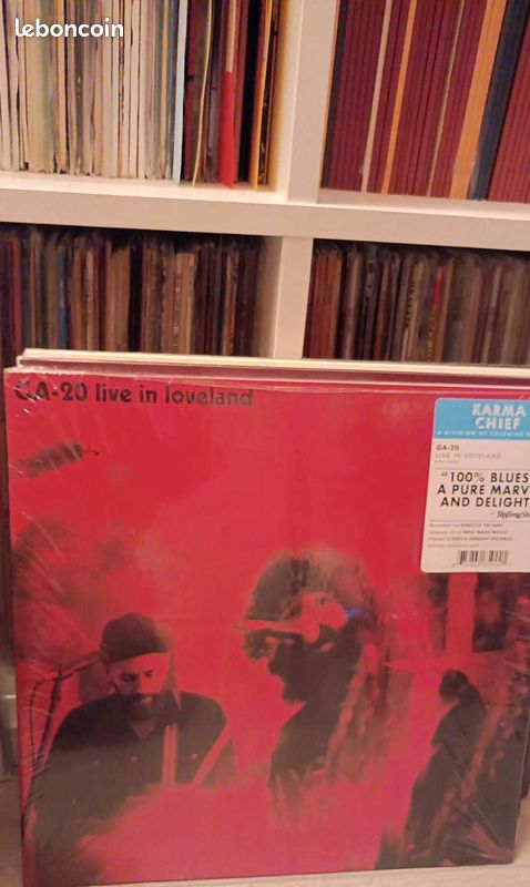 GA-20 – Live In Loveland vinyle blues colemine records (image 1)