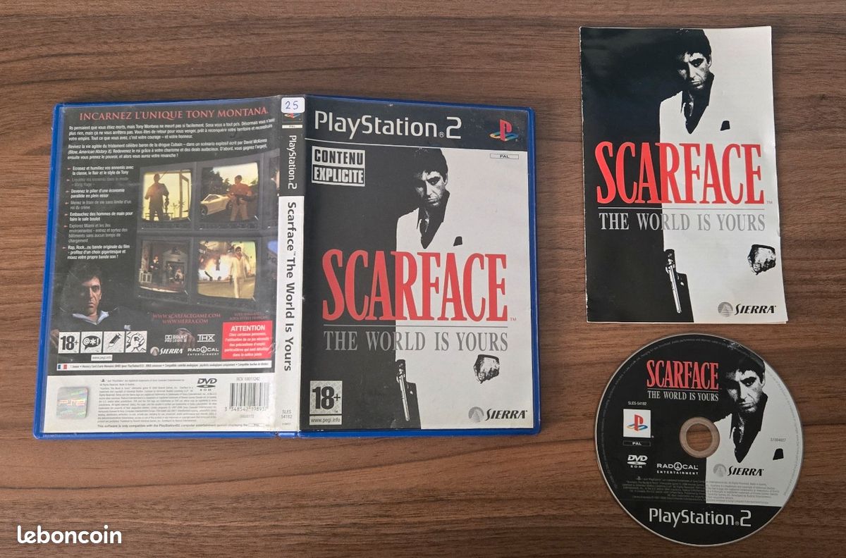 Scarface The World Is Yours Collector Edition PS2 PAL FR 2006 Neuf Blister - Jeux vidéo Scarface The World Is Yours Collector Edition PS2 PAL FR 2006 Neuf Blister - Jeux vidéo