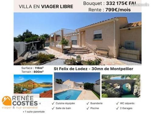 Maison 4 pièces 116 m² · à Montpellier · 116 m² · 332 175 €