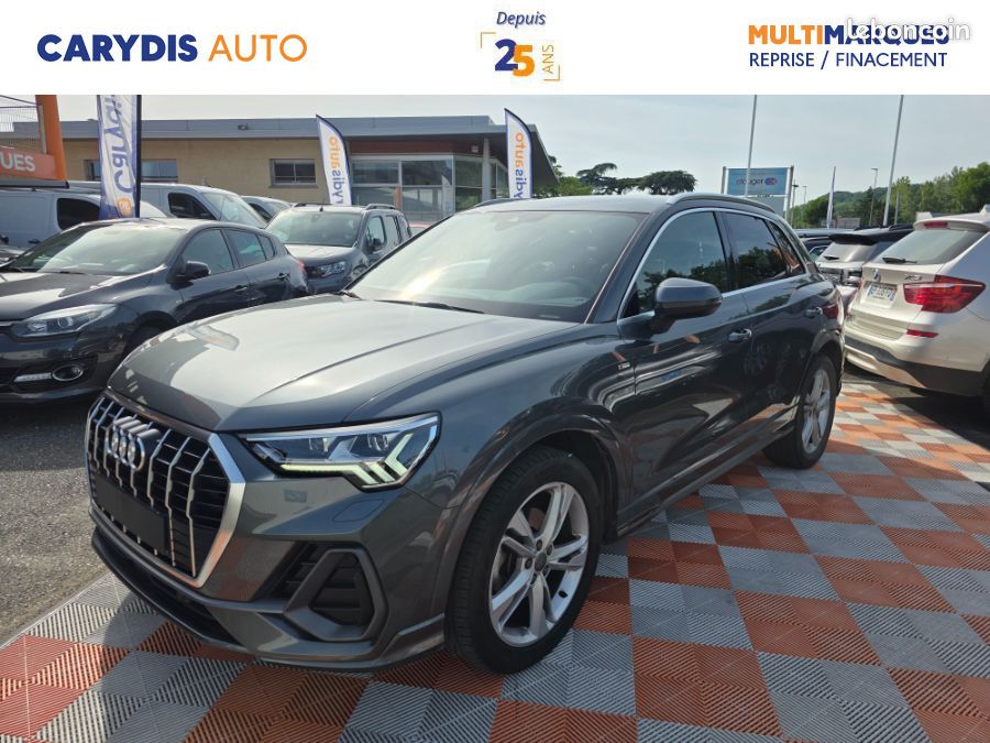 Audi Q3 35 TDI 150 S tronic 7 S line JA19 LED Hayon EL. 1ère Main (image 1)