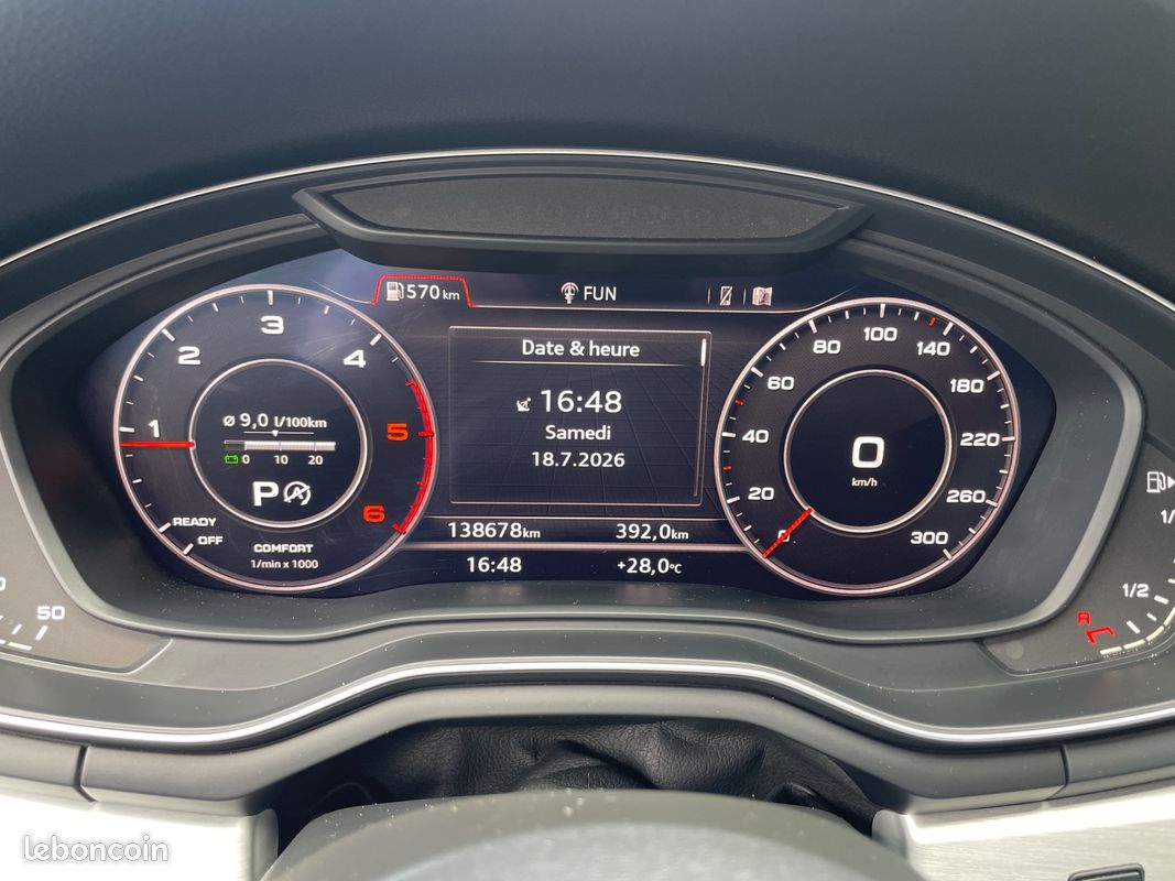 AUDI A5 Sportback 2.0L TDI 190CH S line quattro S tronic 7 10cv (image 11)