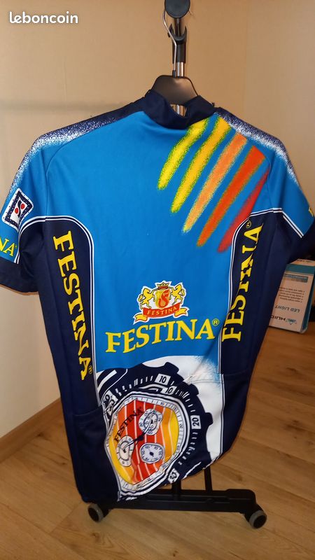 Maillot vélo de course FESTINA (image 2)