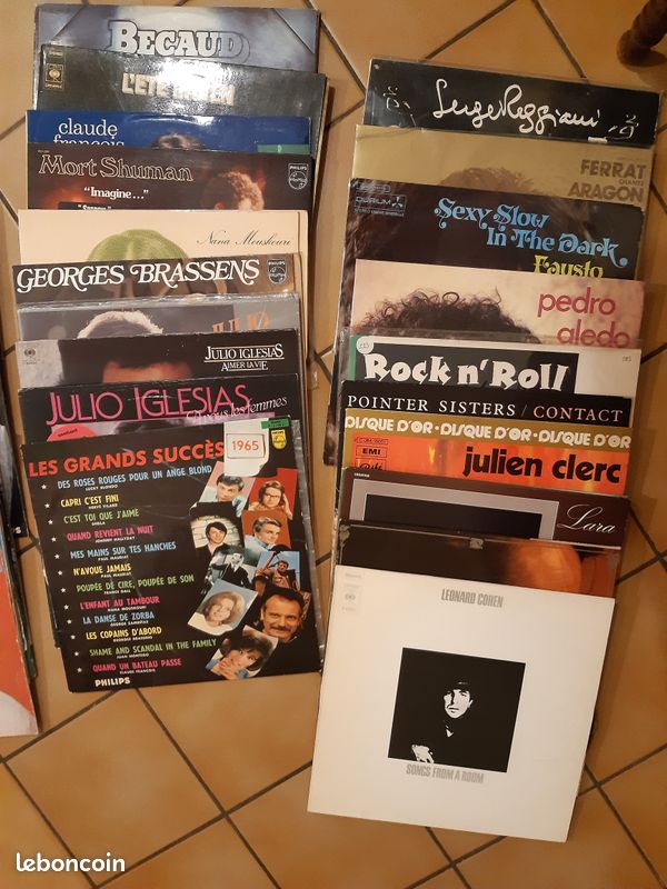 Lot de diques 33 tours (image 1)