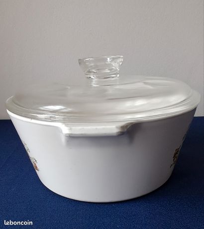 Elo 8668026 Cocotte carrée en fonte avec couvercle en verre 28cm