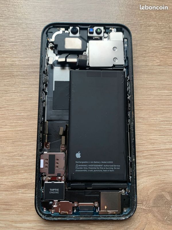 Châssis Pré-monté IPhone 13 Mini Noir Neuf - Boîtier De Remplacement, Compatible Apple