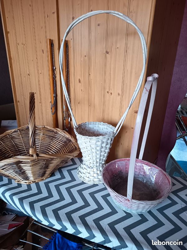 Lot de 3 grands paniers (image 1)