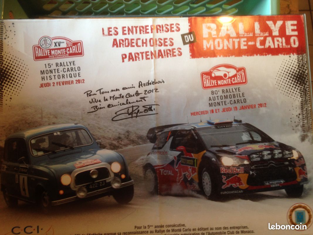 Badge / Pin's 48ème Rallye Monte-Carlo 1980 - ACM - Pièce Collection