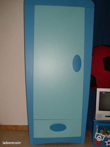 Armoire bleue Ikea (image 1)
