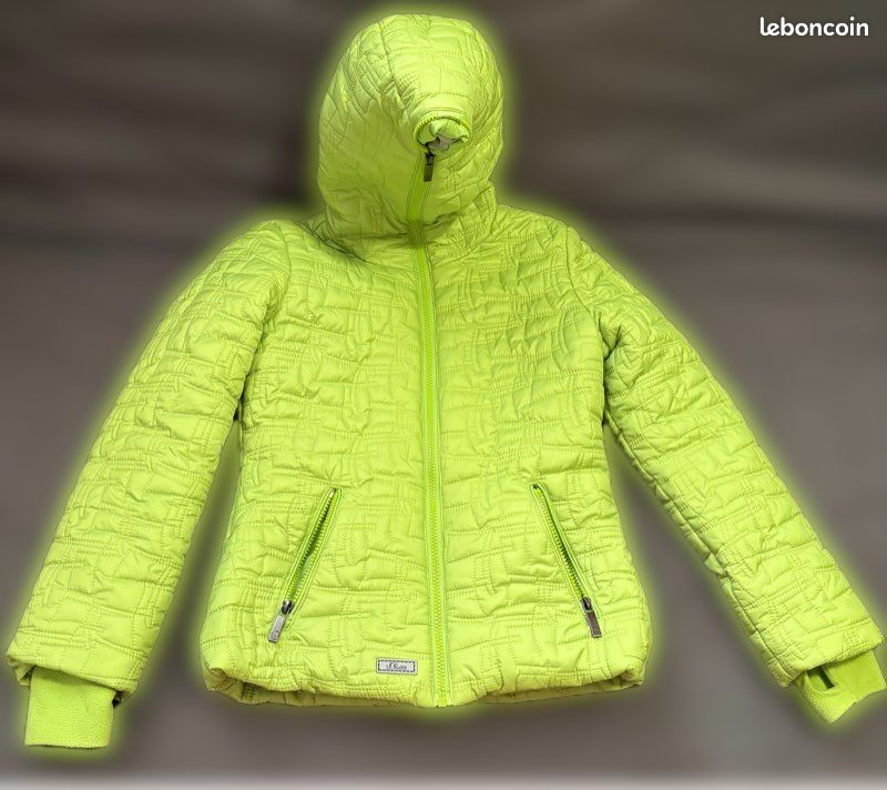 Veste Matelassée Femme S.Oliver – Verte, Taille 40, Capuche, Légère, Décontractée