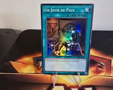 one day of peace yugioh card Amazon.com: Yu-Gi-Oh! - One Day of Peace (PHSW-EN060) - Photon Shockwave -  1st Edition main image 0