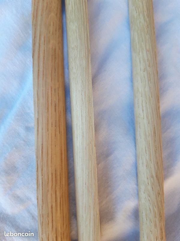 Baguette angle chêne brut (image 4)