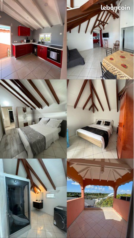 Appartement 3 pièces 65 m² · à Le Moule · 65 m² · 950 €