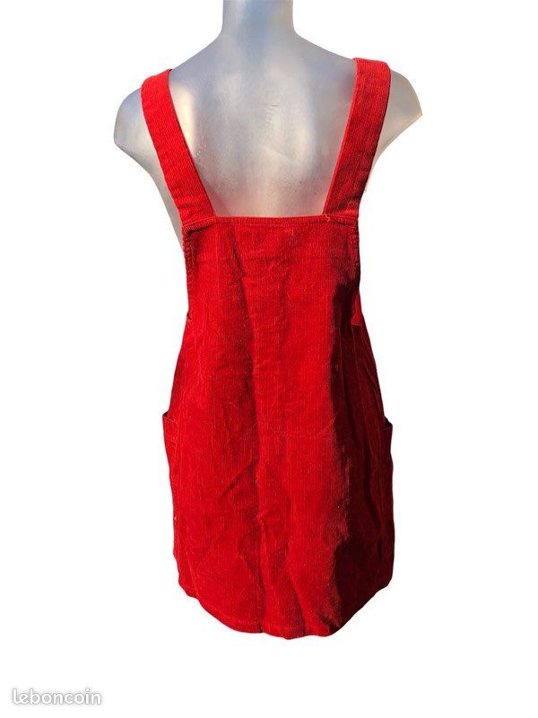 Robe Chemise Robe Rouge Dentelle Mango Robe Mango XS Neuve Vêtements