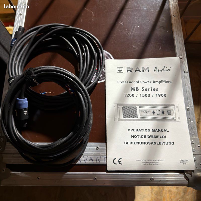 Système sono Peavey HiSYS 4 RX + Ampli RAM Audio MB-1500 (image 10)