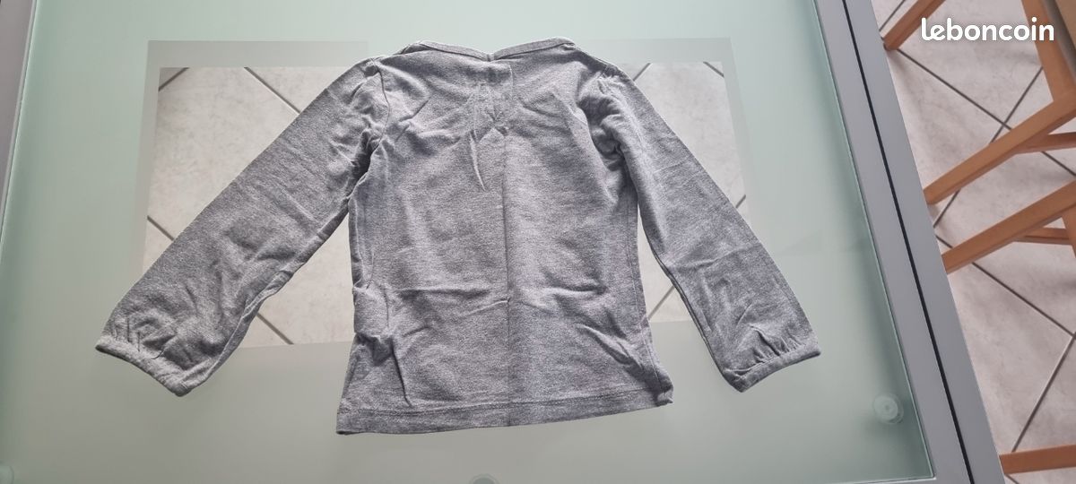 Lot de 5 sweat manches longues filles 4 ans (image 11)