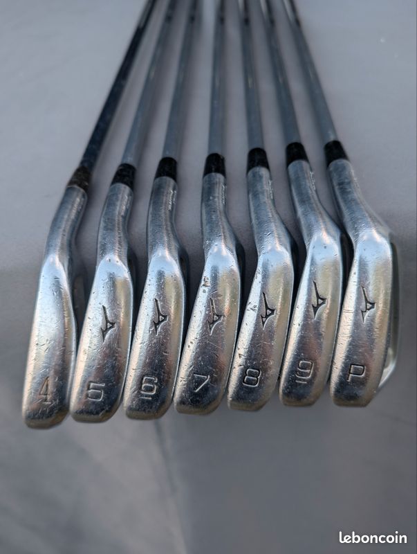 Lot De 5 Fers De Golf De Démonstration Mixte #7 - Droitier, Tiges En Acier/graphite, Occasion