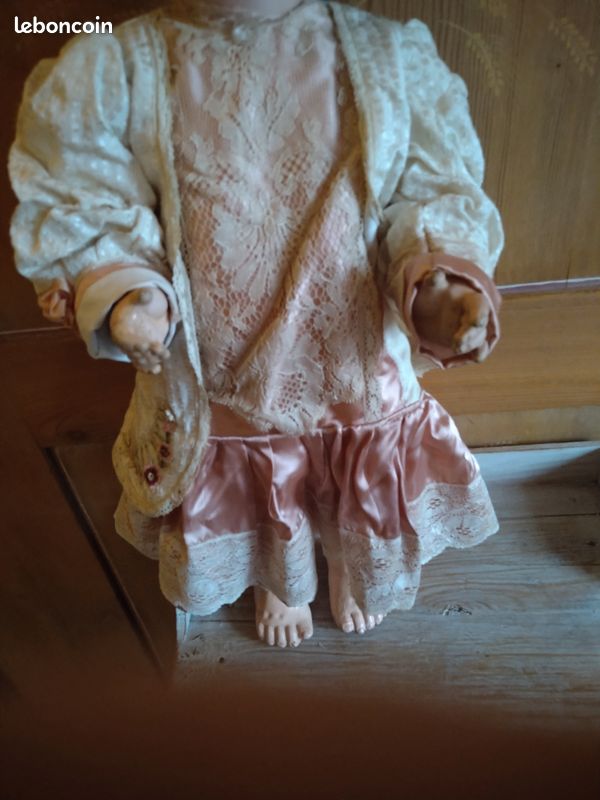 Robe de bapteme bebe ancienne d'occasion - Vêtements bébé