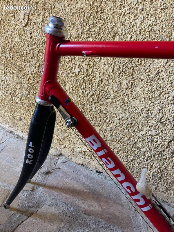 Cadre de vélo de route en fibre de carbone Bianchi Specialissima bleu - Bianchi Frame