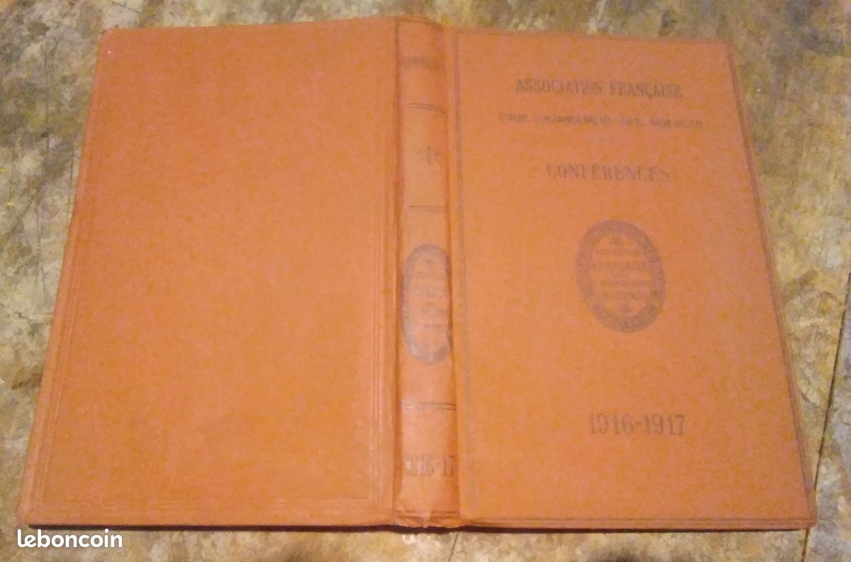 Association française pour l'avancement des sciences conférence 1916 - 1917 (image 3)