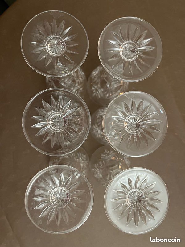 Lots de verres en cristal (image 4)