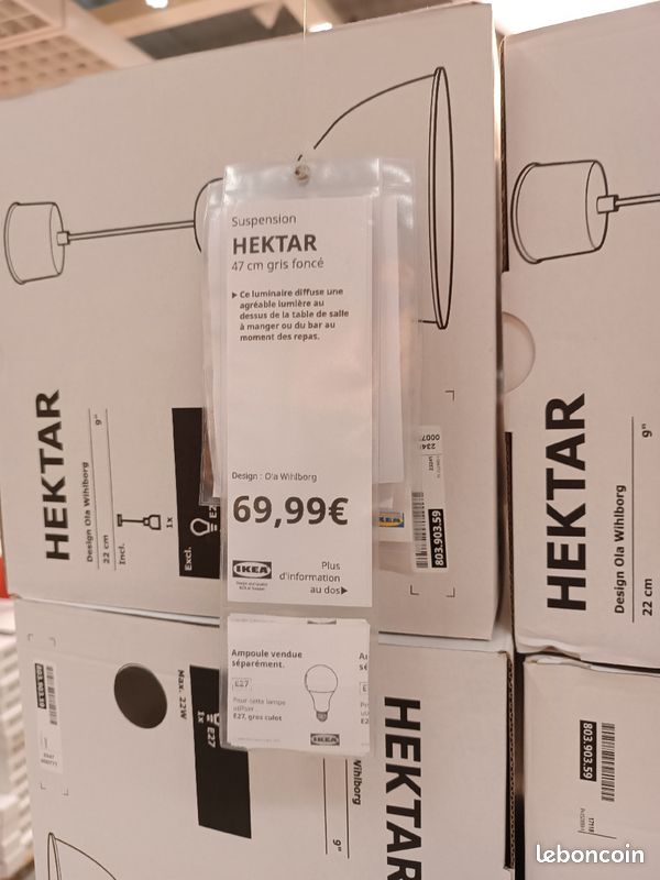 Lustre luminaire hektar ikea (image 2)