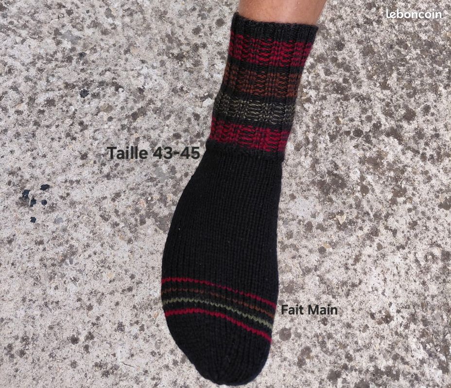 Lot De 20 Paires De Chaussettes En Laine épaisse Tricotée Chaude Et Douce Pour Femme - Cadeau De Noël - Multicolore, Multicolore., Taille Unique